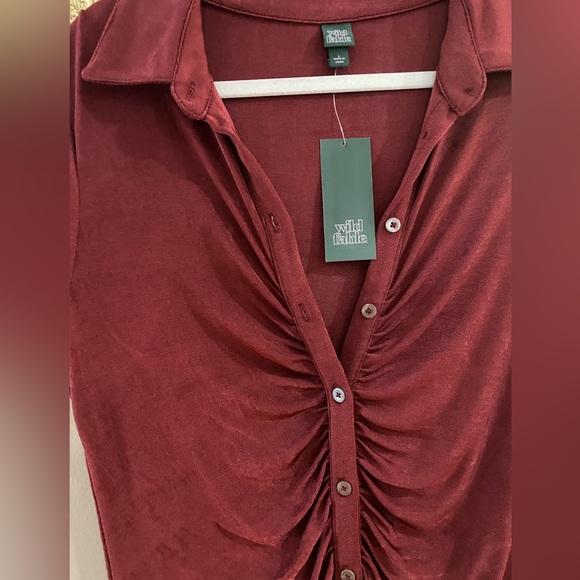 Wild Fable Ruched Mini Dress - Picture 3 of 4